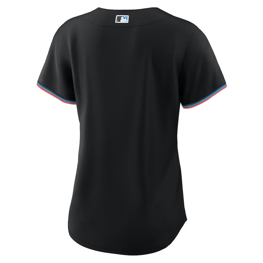 Miami Marlins Women's Alternate Team Jersey - Black