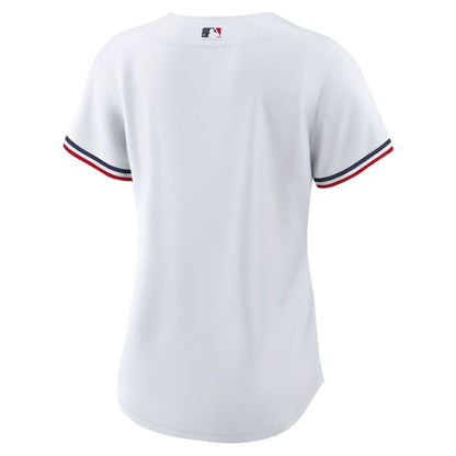 Minnesota Twins Women's Home Team Logo Jersey - White