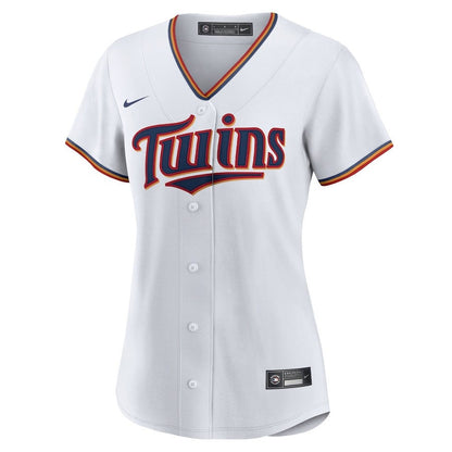 Minnesota Twins Women's Home Blank Jersey - White