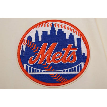 New York Mets Pro Basketball T-Shirt - Cream