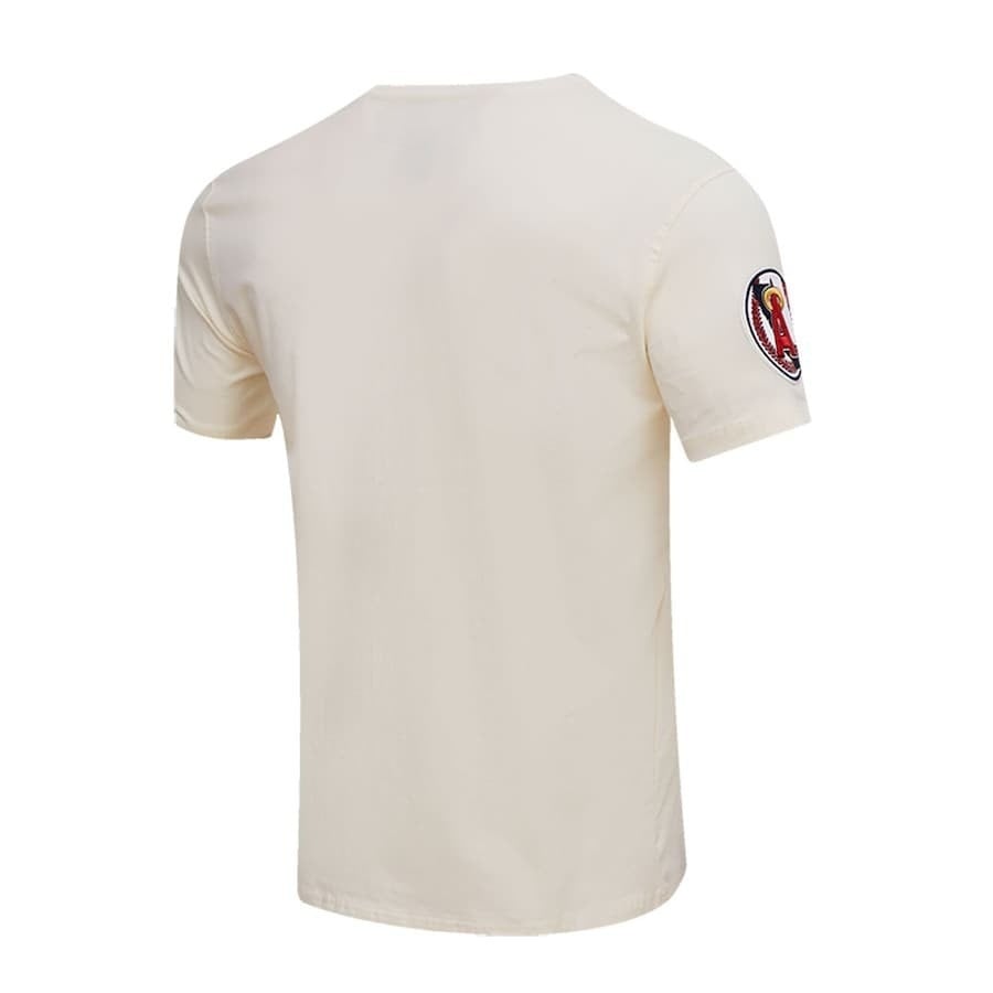 Los Angeles Angels Pro Basketball T-Shirt - Cream