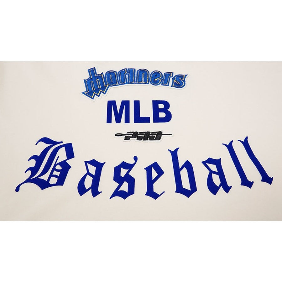 Seattle Mariners Pro Basketball T-Shirt - Cream
