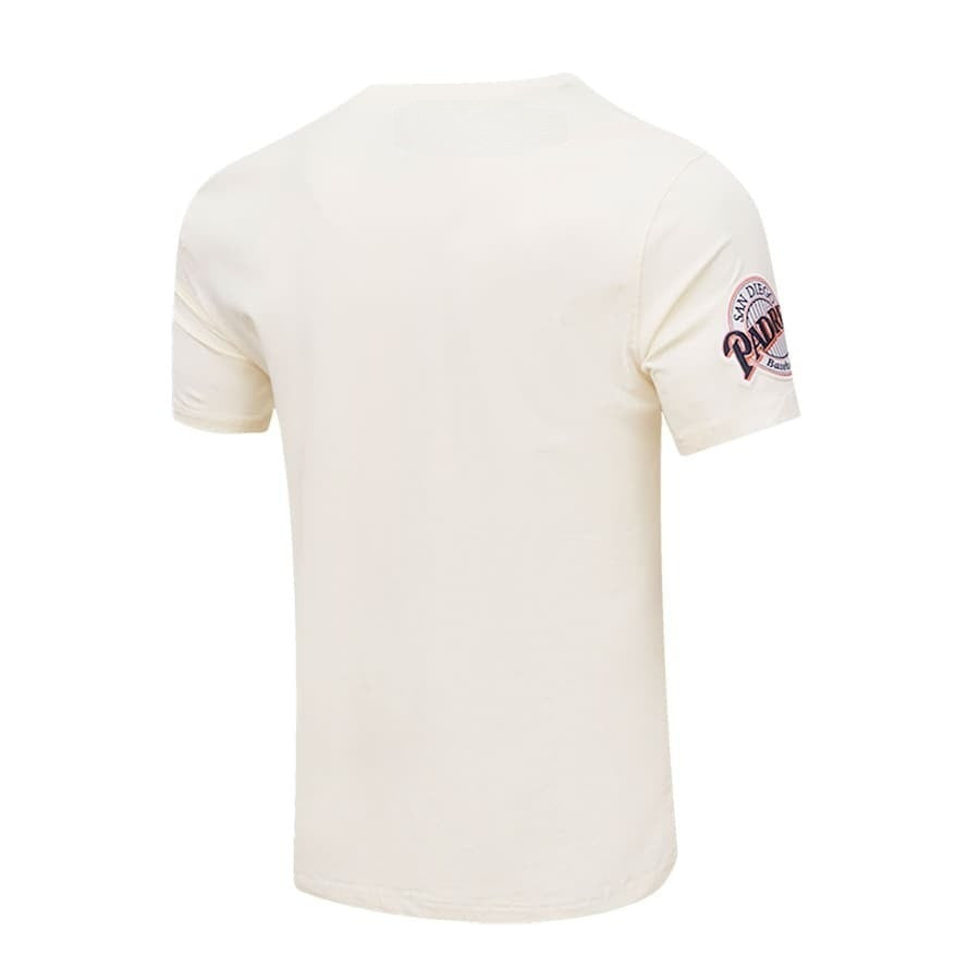 San Diego Padres Pro Basketball T-Shirt - Cream