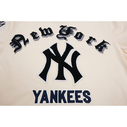 New York Yankees Pro Basketball T-Shirt - Cream