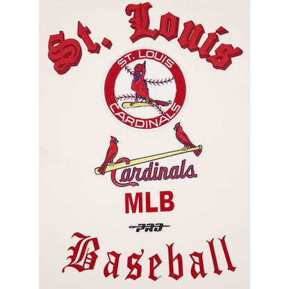 St. Louis Cardinals Pro Basketball T-Shirt - Cream