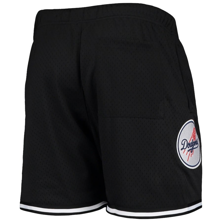 Los Angeles Dodgers Team Standard Men Mesh Shorts - Black