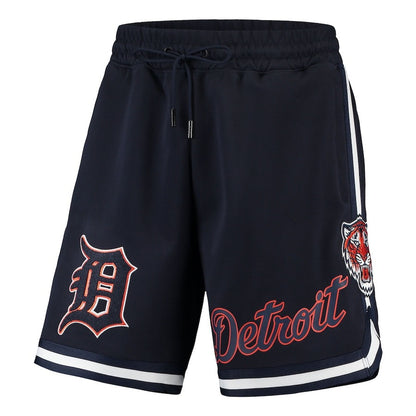 Detroit Tigers Team Logo Shorts - Navy, Men