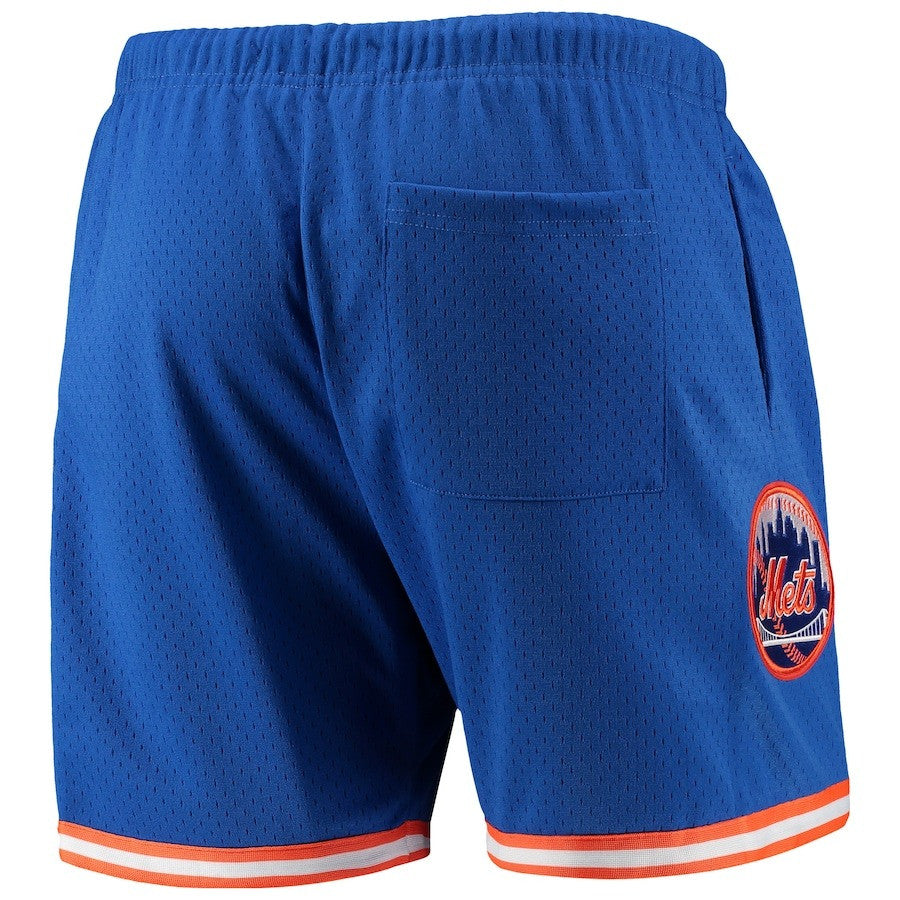New York Mets Team Standard Men Mesh Shorts - Royal
