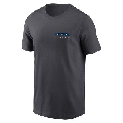 Kansas City Royals Americana T-Shirt - Anthracite