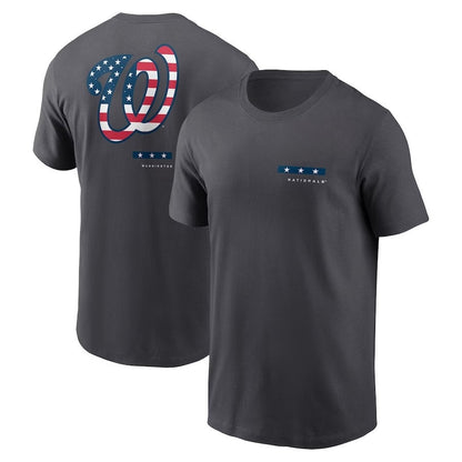 Washington Nationals Americana T-Shirt - Anthracite