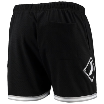 Chicago White Sox Team Logo Mesh Shorts - Black, Men