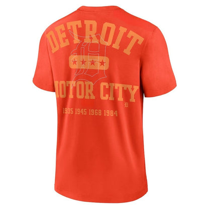 Detroit Tigers Statement Game Over T-Shirt - Orange