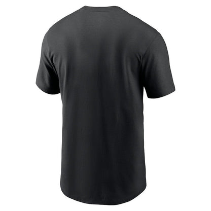 Detroit Tigers Camo Logo T-Shirt - Black