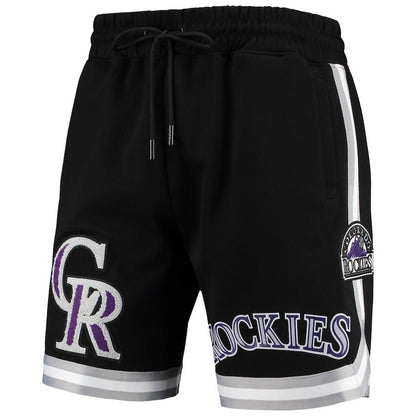 Colorado Rockies Team Logo Shorts - Black, Men