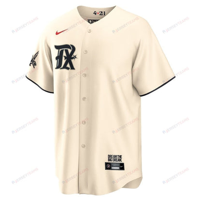 Nathaniel Lowe 30 Texas Rangers 2023 City Connect Flex Base Elite Jersey - Cream