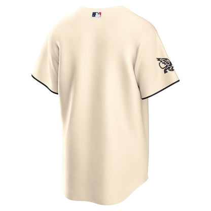Jonah Heim 28 Texas Rangers 2023 City Connect Game Jersey - Cream