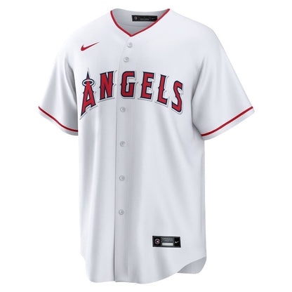 Shohei Ohtani 17 Los Angeles Angels Signed Run 2023 Home Player Men Jersey - White