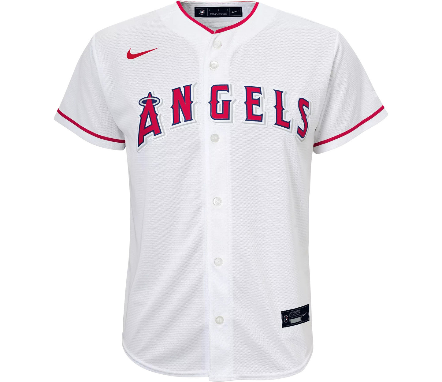 Shohei Ohtani 17 Los Angeles Angels Signed Decisive Blow 2023 Home YOUTH Jersey - White
