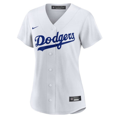 Mookie Betts 50 Los Angeles Dodgers Stadium 2023 Home Player Women Jersey - White