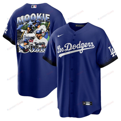 Mookie Betts 50 Los Angeles Dodgers Stadium 2023 City Connect Player Men Jersey - Royal