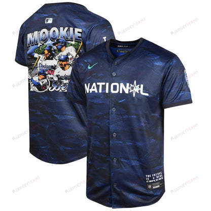 Mookie Betts 50 Los Angeles Dodgers Stadium 2023 All-Star Game Limited Player YOUTH Jersey - Royal