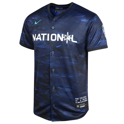 Mookie Betts 50 Los Angeles Dodgers Posture 2023 All-Star Game Limited Player YOUTH Jersey - Royal