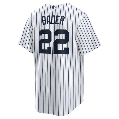 Harrison Bader 22 New York Yankees Men Jersey - White