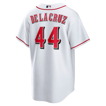 Elly De La Cruz 44 Cincinnati Reds Home Player Men Jersey – White
