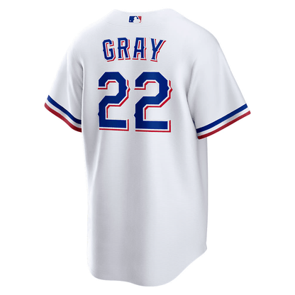 Jon Gray 22 Texas Rangers 2023 World Series Stitched Baseball Jersey - White