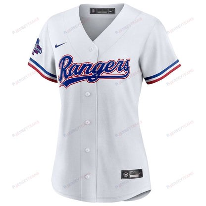 Jonah Heim 28 Texas Rangers Home 2023 World Series Champions Women Jersey - White