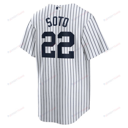 Juan Soto 22 New York Yankees Home Men Jersey – White