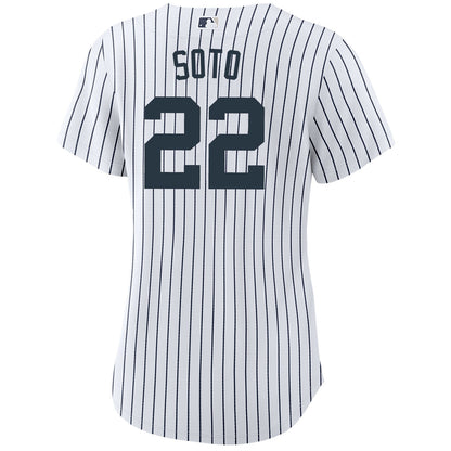 Juan Soto 22 New York Yankees Women Home Jersey - White