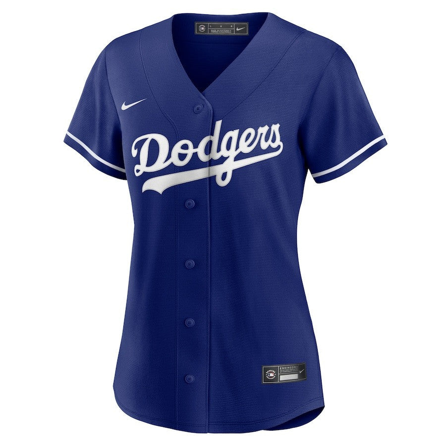Yoshinobu Yamamoto 18 Los Angeles Dodgers Alternate Women Jersey - Royal