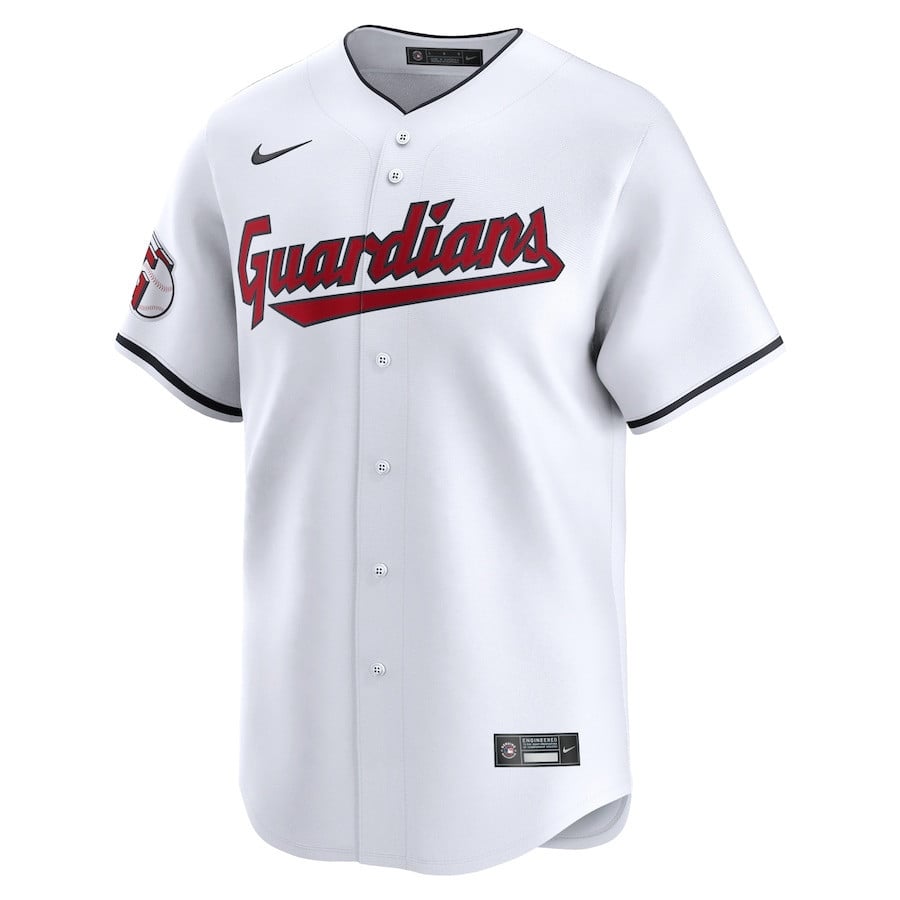 Jose Ramirez 11 Cleveland Guardians Home Limited Player Men Jersey - White