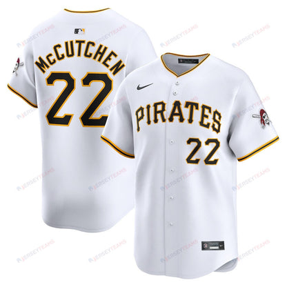 Andrew McCutchen 22 Pittsburgh Pirates Home Limited Player Men Jersey - White