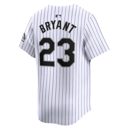 Kris Bryant 23 Colorado Rockies Home Limited Player Men Jersey - White