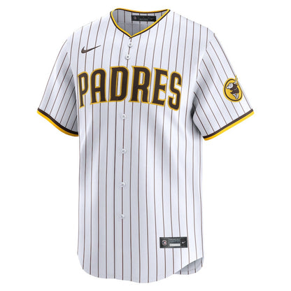 Manny Machado 13 San Diego Padres Home Limited Men Jersey - White