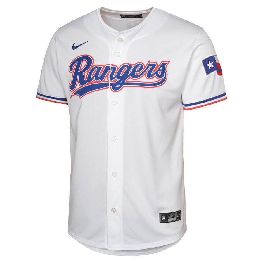 Corey Seager 5 Texas Rangers Home Limited Player YOUTH Jersey - White