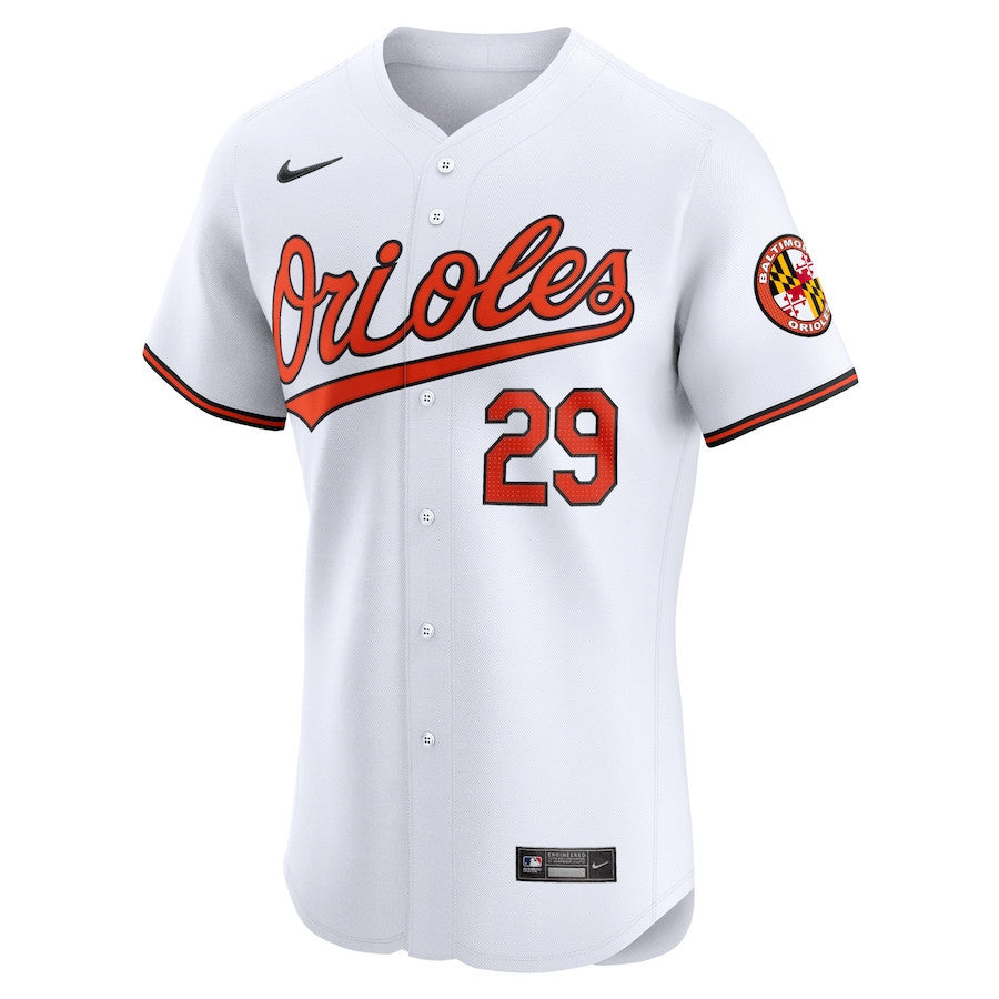 Ramon Urias 29 Baltimore Orioles Home Elite Player Men Jersey - White