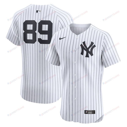 Jasson Dominguez 89 New York Yankees Home Elite Player Men Jersey - White