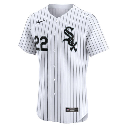 Oscar Colas 22 Chicago White Sox Home Elite Player Men Jersey - White