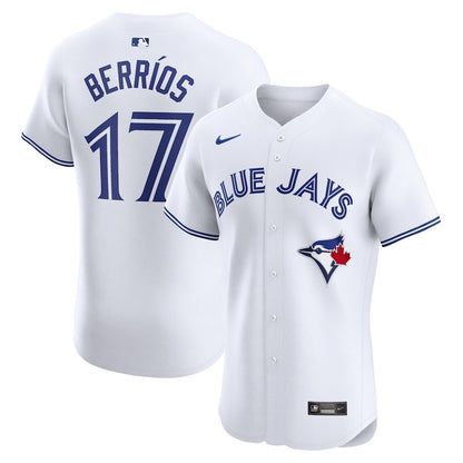 Jose Berrios 17 Toronto Blue Jays Home Elite Player Men Jersey - White