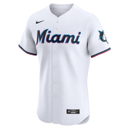 Avisail Garcia 24 Miami Marlins Home Elite Player Men Jersey - White