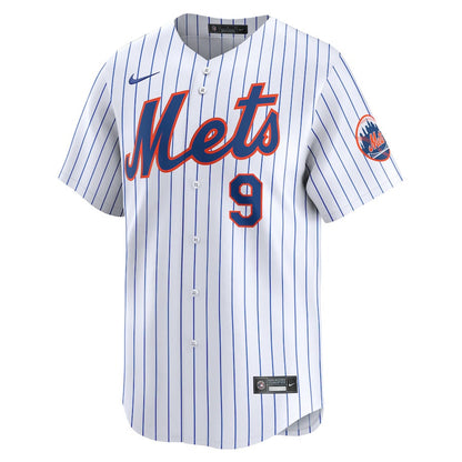 Brandon Nimmo 9 New York Mets Home Limited Player Men Jersey - White