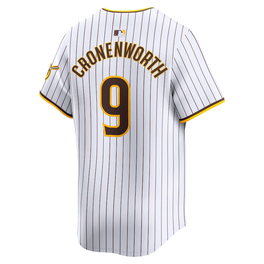 Jake Cronenworth 9 San Diego Padres Home Limited Player Men Jersey - White
