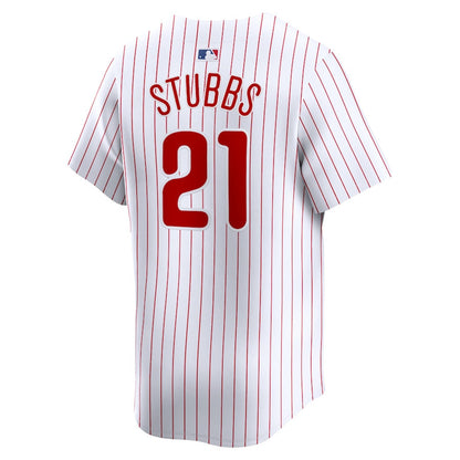 Garrett Stubbs 21 Philadelphia Phillies Home Limited Player Men Jersey - White