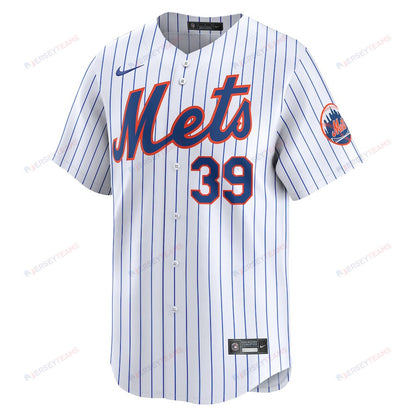 Edwin Diaz 39 New York Mets Home Limited Player Men Jersey - White