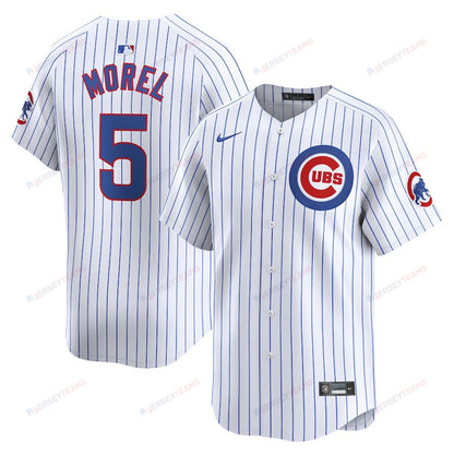 Christopher Morel 5 Chicago Cubs Home Limited Player Men Jersey - White
