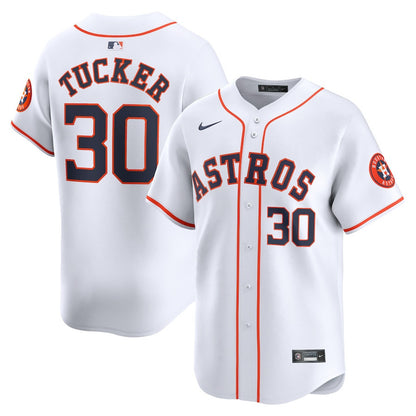 Kyle Tucker 30 Houston Astros Home Limited Player Men Jersey - White