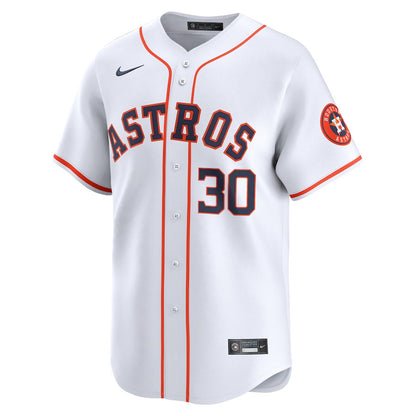 Kyle Tucker 30 Houston Astros Home Limited Player Men Jersey - White